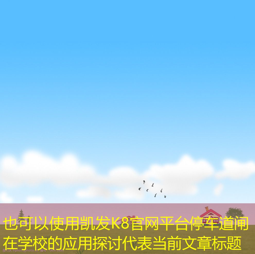 停車道閘在學校的應用探討
